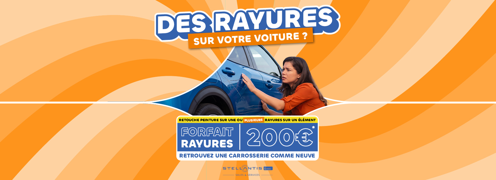 Forfait rayures 200€ - Stellantis &You